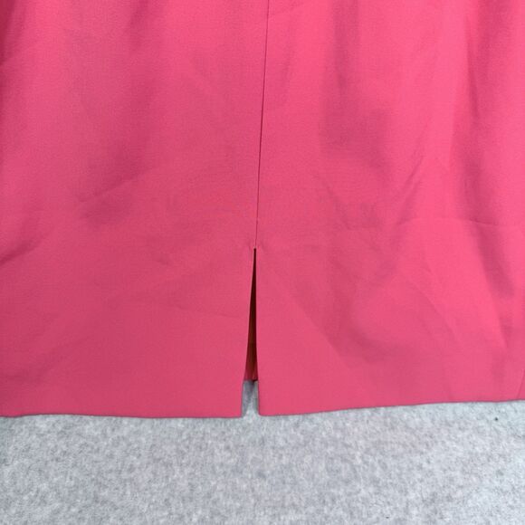Antonio Melani Dress Sheath Womens Sz 10 Pink Solid Sleeveless Stretch - Picture 6 of 16